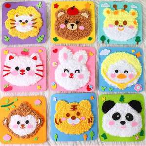 <span class=keywords><strong>Kit</strong></span> de <span class=keywords><strong>couture</strong></span> pour enfants, 12 styles, <span class=keywords><strong>kit</strong></span> de broderie DIY, projets de <span class=keywords><strong>couture</strong></span> d'animaux mignons, artisanat facile avec instructions pour les débutants - Product Image 1