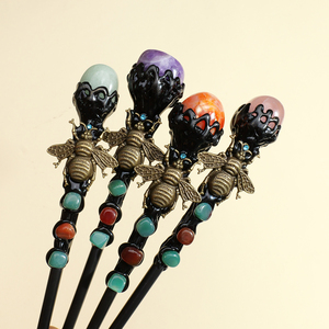 ตะเกียบคริสตัลรูปผึ้งแบบขายส่ง ตะเกียบไม้ทำมือสำหรับเวทมนตร์ ตะเกียบเรกิสำหรับบำบัด ของตกแต่ง ของขวัญ ขายส่งจำนวนมาก - Product Image 4