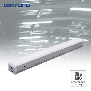 Hot Sale Linkable Surface Mounted Frosted Aluminum 4ft 60w 8ft 120w Integrated Light