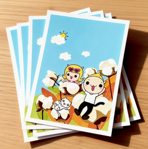 Biglietto di ringraziamento personalizzato con copertina rigida, ecologico, riciclabile, stampato offset, il più venduto <span class=keywords><strong>per</strong></span> la promozione di piccole imprese - Product Image 4