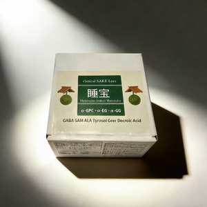 อาหารเสริมช่วยการนอนหลับแบบธรรมชาติสำหรับผู้ใหญ่ suibou ช่วยในการนอนหลับอาหารญี่ปุ่นที่มีการหมักสาเกแห้งมีประสิทธิภาพในการบรรเทาอาการนอนไม่หลับ - Product Image 1