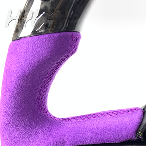 Accessoires intérieurs de voiture pour Chrysler 200 200C 300 300C Voyager 2015 -2017 Volant sport en fibre de carbone avec LED - Product Image 5