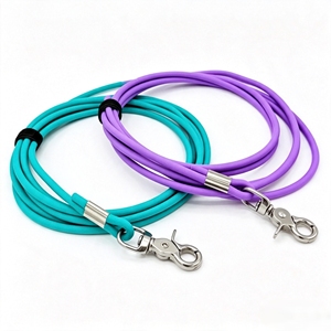 Luxury Long <strong>Biothane</strong> Rope <strong>Dog</strong> Long Line with Trigger Clasp Lightweight Pet Training <strong>Lead</strong> for Outdoor Camping Walking OEM - Product Image 4