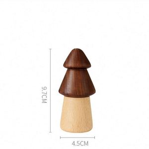 Caja de Palillos de Dientes de Madera con Forma de Árbol de Pino, Dispensador de Palillos para Decoración de Cocina, Venta al Por Mayor - Product Image 2
