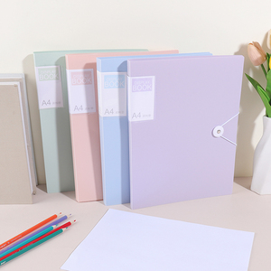 A4 <strong>Size</strong> Display Book Document Transparent File <strong>Folder</strong> 30 Pocket Portfolio <strong>Folder</strong> Binder with Plastic Sleeves Waterproof - Product Image 1