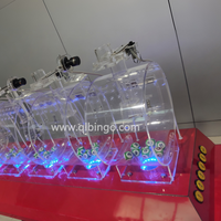 Machine de Bingo Professionnelle Personnalisée à 7 Compartiments, Machine de Loterie, Souffleur Automatique de Bingo pour Casino et Club