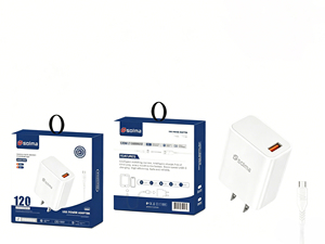 Cargador Superrápido GaN de 120W <span class=keywords><strong>Solma</strong></span>, Producto en Tendencia 2026, Viene con Cable, Cargador de Pared Portátil PD QC 3.0 para Android - Product Image 2