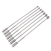 Jouets sexuels urétraux en acier inoxydable Stimulation perlée Dilatateur urétral Tige de masturbation Mâle Perlé Sons urétraux Plug pour hommes