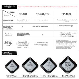 Pompe à air Sunsun série CP, écologique, double alimentation AC/DC, commutation automatique en cas de panne de courant pour assurer la sécurité des poissons - Product Image 5