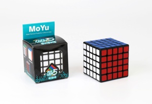 Cubo Mágico de Velocidad <span class=keywords><strong>Moyu</strong></span> Meilong Serie <span class=keywords><strong>5x5</strong></span> con Base Negra y Adhesivos, Venta al Por Mayor - Product Image 6