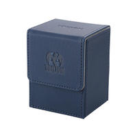 Boîte de collecte aimant rabat stockage extérieur commerce Yugioh Tarot support de jeu Sidewinder Flip PU cuir Deck cartes