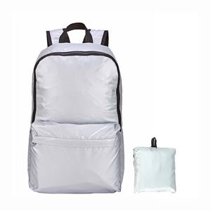 Sac à dos de voyage personnalisé, mini, imperméable, avec logo, pas cher, léger, en nylon, portable, sac d'extérieur pliable - Product Image 3