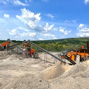 Moteur de concasseur à mâchoires et à cône 100-130 TPH pour ligne de production de concassage de pierres, recyclage d'agrégats et de déchets de construction en carrière - Product Image 6