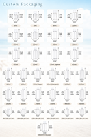 Bouteille en plastique ronde transparente personnalisée en PET 5-1000 ml avec bouchon à visser, flacon de distribution de lotion cosmétique liquide, shampooing