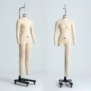 罗本形式假人全身欧盟女性成人服装形式人体模型女性人体模型添加底座