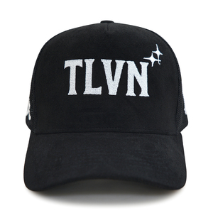 Stilvolle Wildleder-Trucker-Kappe mit Individueller Logo-Stickerei, Atmungsaktiver Netzrücken, in Mehreren Farben Erhältlich für Strand und Outdoor-Aktivitäten - Product Image 3