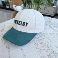 Gorras de Béisbol de Pana con Logotipo Personalizado al por Mayor, Gorras Vintage Estructuradas de 6 Paneles con Contraste de Dos Tonos y Bordado, Directo de Fábrica