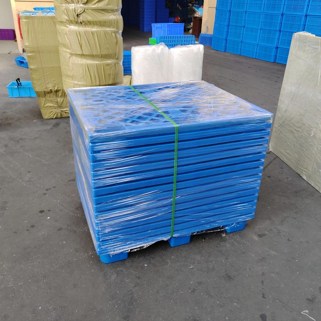 Manufacturer Industrial Euro Blue Plastic Pallets for Sale