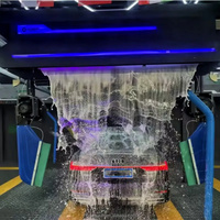 Machine de lavage de voitures automatique sans contact avec contrôle intelligent et économie d'eau pour les centres de service automobile et les stations de lavage de voitures