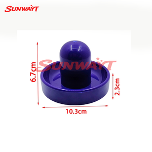 Empujador de 103 mm para mesa de hockey de aire, repuesto de hockey de aire, mango colorido para máquina de juego - Product Image 2