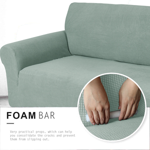 Bestseller Design Jacquard <span class=keywords><strong>Couch</strong></span> bezüge Schon bezug 1/2/Sitzer schlichte wasserdichte Sofa Schon bezug für Esszimmer - Product Image 6