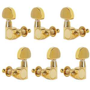 Manopola di corda per chitarra elettrica completamente chiusa in lega di zinco con pomello a corda per strumento musicale per chitarra - Product Image 2