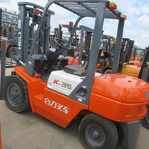 รถยกดีเซล HELI จากจีน รับน้ำหนัก 3000กก./3500กก. รุ่น Fd30/Fd35 K2 ขับเคลื่อน 4 ล้อ สำหรับใช้งานบนพื้นที่ขรุขระ พร้อมอุปกรณ์เสริมตัวปรับตำแหน่งงา - Product Image 5