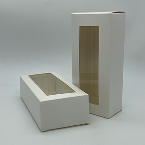 Hộp quà tặng giấy thiết kế mới, bán buôn, có thể tùy chỉnh, làm từ vật liệu tái chế, có cửa sổ PVC và ép nổi - Product Image 3