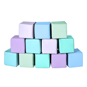 Tùy Chỉnh Màu Sắc Trong Nhà Leo Lên Bọt Khối Thể Dục Mật Độ Cao Bọt Pit Cube Đầy Màu Sắc Bọt Biển Leo Lên Bọt Khối - Product Image 6