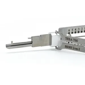 Pemasok tukang kunci untuk T-ESA kunci sipil CISA T60 SS305 SS304 SS301 alat 2 in 1 Semua tersedia