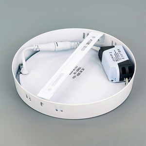 <span class=keywords><strong>Panel</strong></span> de luces <span class=keywords><strong>LED</strong></span> de techo Smd2835 con cuerpo de aluminio cuadrado redondo de 6W 12W 18W <span class=keywords><strong>24W</strong></span> montado en superficie para oficina en casa - Product Image 5