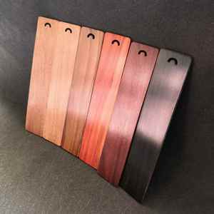 Laser Engraving Wood Blank <b>Bookmark</b> Natural Unfinished Wooden <b>Bookmark</b> Wood Craft Gifts Custom - Product Image 2
