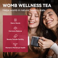 Tisane de Fertilité Utérine Chinaherbs pour Femmes Enceintes, Boisson Saine au Gingembre et à la Rose, Achat Thé Utérin Baie