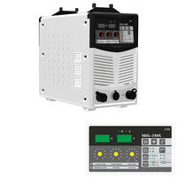 Machine à souder MIG MAG MMA robuste 220V SiC Inverter 40 350A 100% Cycle de Travail, Soudeuse Industrielle pour la Fabrication d'Acier