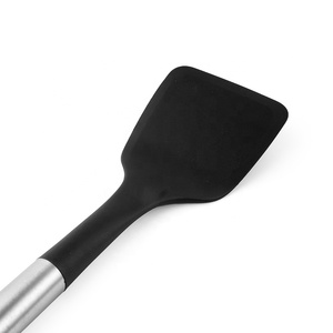Juego de Utensilios de Cocina de Silicona de 9 Piezas con Mangos de Acero Inoxidable, Antiadherentes y Resistentes al Calor - Product Image 3