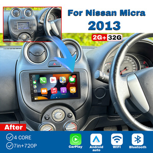 <span class=keywords><strong>Autoradio</strong></span> multimédia Android 7'' 4G 8 cœurs avec GPS, Carplay et lecteur vidéo pour <span class=keywords><strong>Nissan</strong></span> <span class=keywords><strong>Micra</strong></span> 2005 - Product Image 1