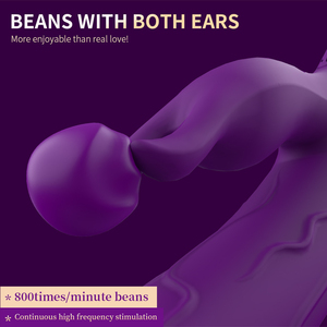 Vibrador de Doble Estimulación para Mujeres, Masajeador de Punto G y Clítoris, Recargable por USB, Resistente al Agua, Material Seguro para el Cuerpo, 10 Frecuencias - Product Image 5