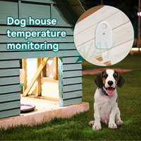 Thermohygromètre sans fil de capteur de thermomètre de réfrigérateur intelligent d'application avec le stockage de données