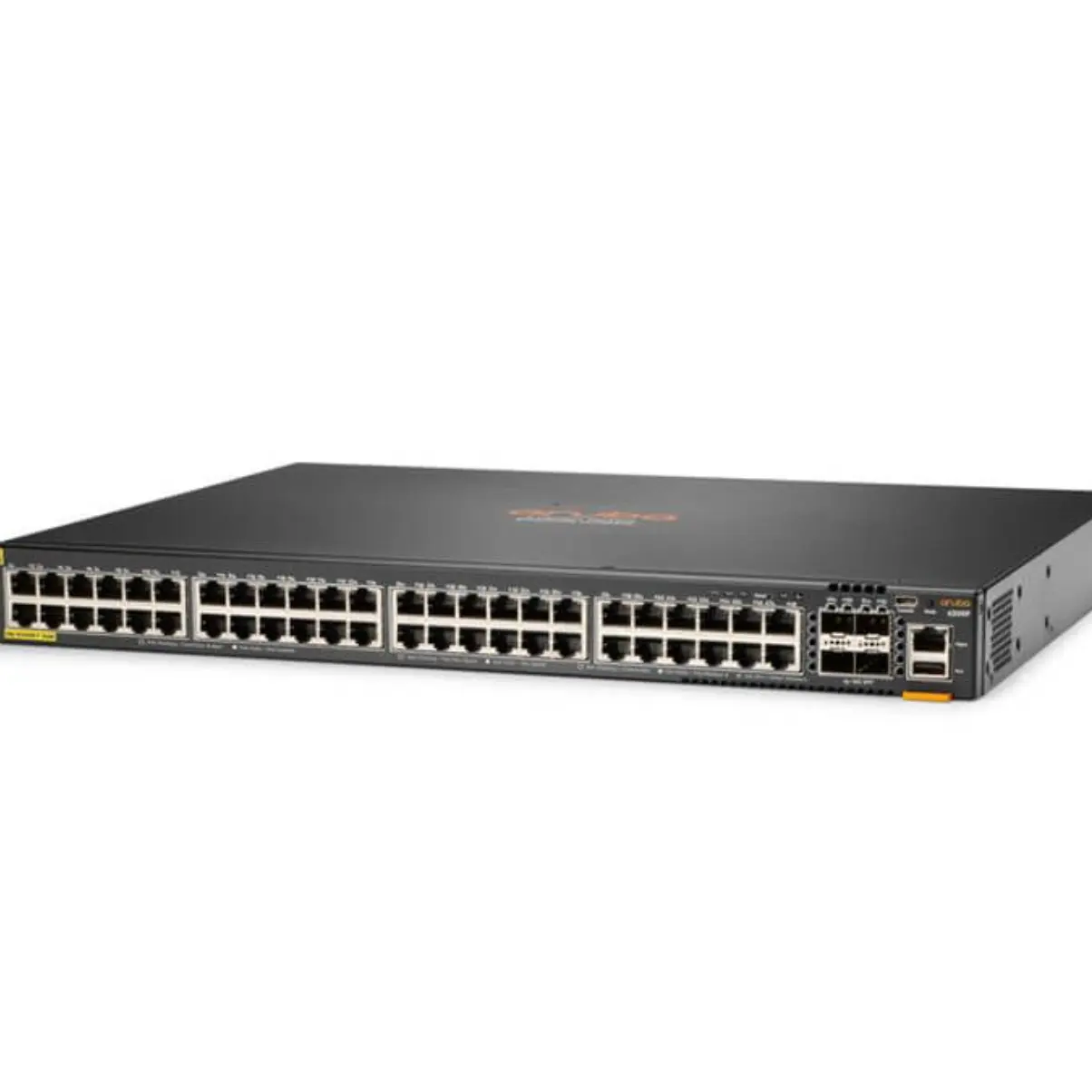 Aruba 6300M Series Switch 48-port 1GbE Class 4 PoE and 4-port SFP56 Switch JL661A