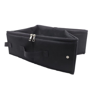 Toilette pliable pour chat en gros, imperméable, en tissu Oxford 600D, bac à litière portable pour chat avec fermeture éclair - Product Image 6