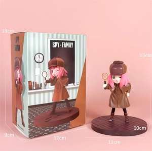 4 Estilos, Figuras de <span class=keywords><strong>Manga</strong></span> de 13 cm, Estatuas de SPY FAMILY, Detective Fashion, <span class=keywords><strong>Anya</strong></span> Forger, Juguetes Modelo, Figura de Anime de PVC - Product Image 5