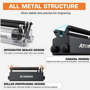 Otaxis AXIS olloll3 3 3 3 Potototary Engraver Axis axis olloller ollngraving Module For Cylindrical Bine Lass umbler ans Ox OUND - Product Image 4