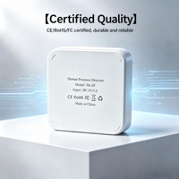 Détecteur de présence humaine par radar à ondes millimétriques Tuya 5,8 GHz, capteur intelligent Wifi, certifié CE et RoHS