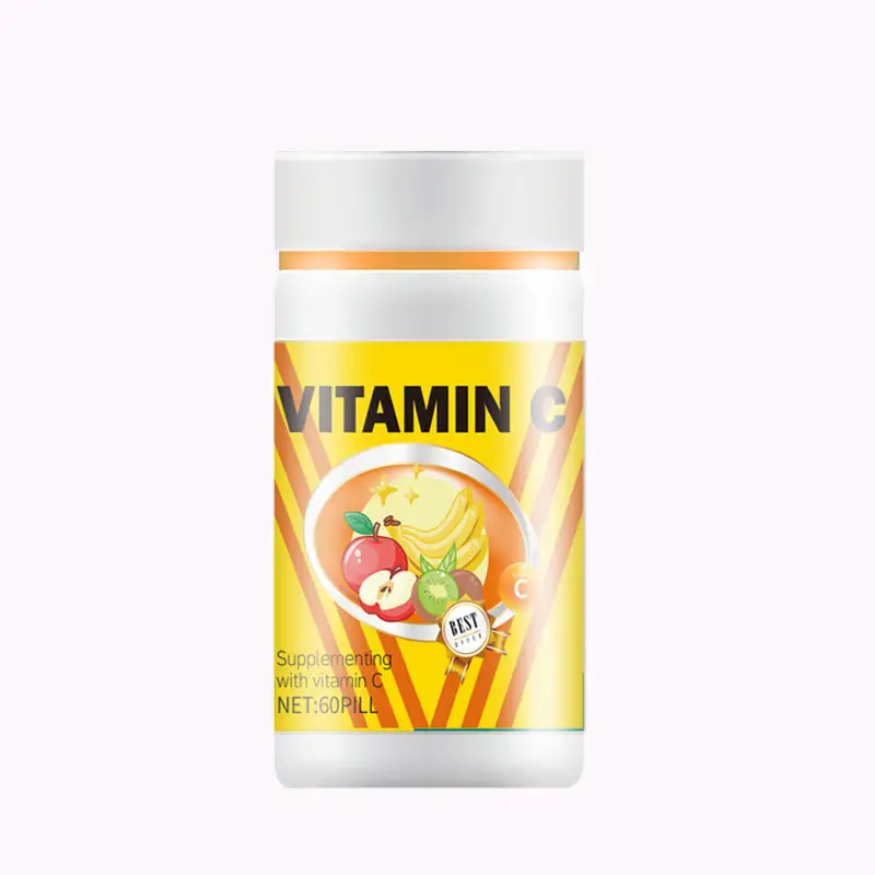 विटामिन पिल्स फलों का स्वाद अनुकूलित आकार स्वास्थ्य देखभाल अनुपूरक विटामिन सी मल्टीविटामिन गोली