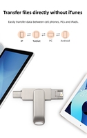 Clé USB 4-en-1 à prix d'usine pour ordinateur Android, tablette, clé USB OTG