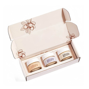 Sinh Thái Thân Thiện Với Các Tông Sóng Chăm Sóc Da Thiết Lập Gói Hộp Tùy Chỉnh Thương mại Điện tử Bưu Phẩm Bưu Chính Vận Chuyển Chăm Sóc Da Bao Bì Hộp - Product Image 5