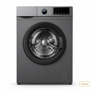 Lavadora de Carga Frontal Ultra Delgada de 15 KG con Secadora Automática, Motor de Gran Capacidad para Uso Familiar y Hotelero, 15 KG Extra Grande - Product Image 1