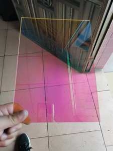 Feuille acrylique écologique irisée, découpe personnalisable, couleur éblouissante, pour décorations de mariage, toiles de fond de fête - Product Image 1