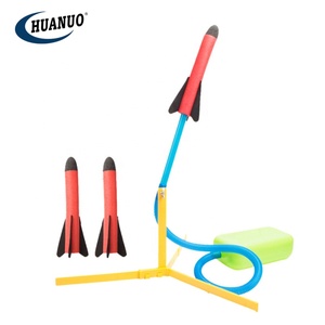 Kinderspiel zeug 3 Rockets Launcher Rakete Outdoor Flying Game Raketen spielzeug für Jungen und Erwachsene - Product Image 2
