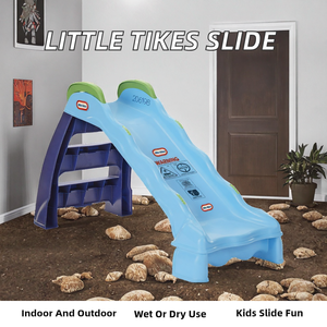 Toboggan intérieur/extérieur 2-en-1 en plastique <span class=keywords><strong>Little</strong></span> <span class=keywords><strong>Tikes</strong></span> pour enfants de moins de 5 ans - Product Image 2